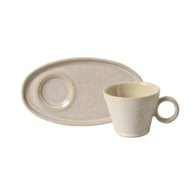 Imagem de Conjunto com 6 Xícaras de Café Neo com Pires Oval Latte 110ml