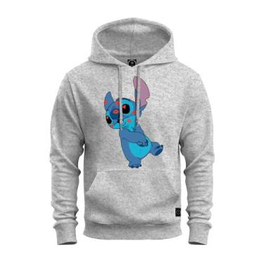 Imagem de Moletom Blusa De Frio Inverno Confortável Estampado Stich - Nexstar, C