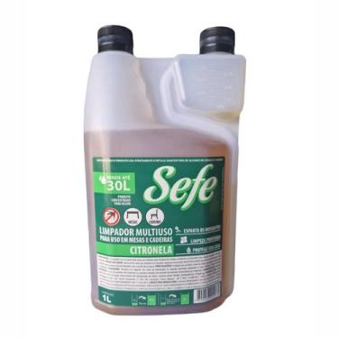 Imagem de Desinfetante Concentrado Citronela Superfícies Sefe 1L