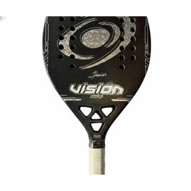 Imagem de Raquete beach tennis gold carbon titanium 2026 felipe loch + protetor 