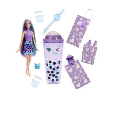 Imagem de Boneca barbie pop reveal série bubble tea - mattel htj18