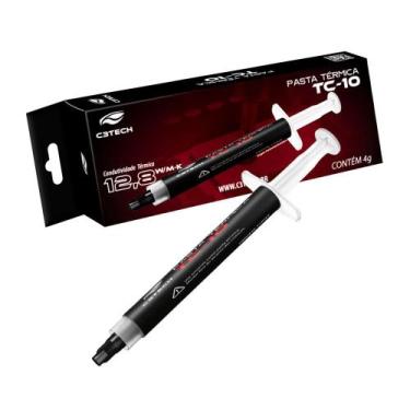 Imagem de Pasta Térmica TC-10 4g 12.8W/mk Alta Performance C3Tech - C3 Tech