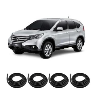 Imagem de Kit Borracha Vedação Das 4 Portas do Honda CR-V 2006 em Diante - sem m