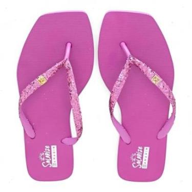 Imagem de Chinelo Ramarim Solarize Glitter Quadrado Feminino-Feminino
