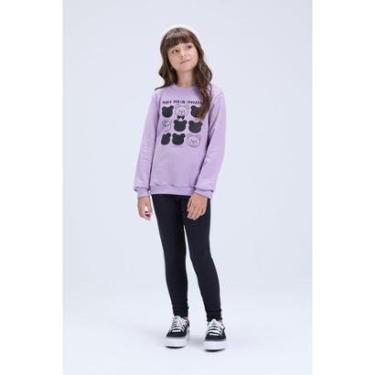 Imagem de Conjunto Infantil Feminino de Inverno Moletom Ursinhos e Legging-Feminino