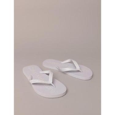 Imagem de Chinelo Masculino Basic Calvin Klein Jeans Branco-Masculino