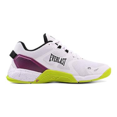 Imagem de Tênis Everlast Climber Pro 3 SEUA 227 Unissex, 38, Branco, Amarelo