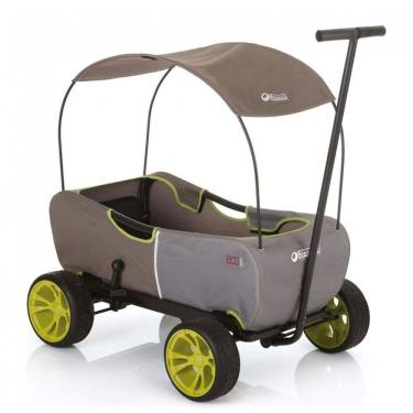 Imagem de Carrinho de Passeio para 2 Crianças Multifuncional com Cobertura, até 54 kg, Hauck, Verde