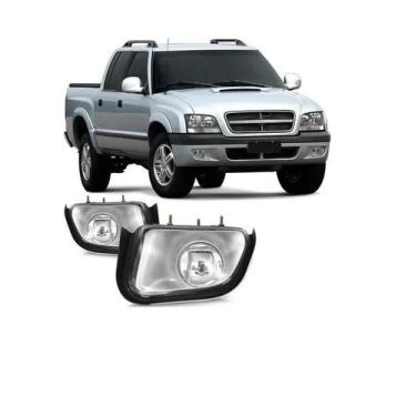 Imagem de Par farol auxiliar encaixe h1 s10 2001 a 2011 blazer pitbull vidro  - 