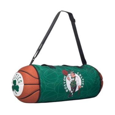 Imagem de Bolsa Esportiva Oficial Dobrável em forma de Bola de Basquete Boston C