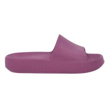 Imagem de Chinelo Nuvem Plataforma EVA Feminino Usaflex AG0501017 Roxo, Roxo, 38