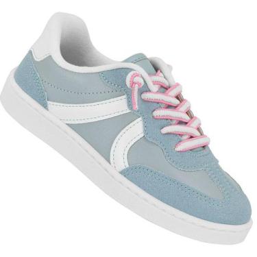 Imagem de Tenis Infantil Molekinha 2574.116 Meninas, Azul, 27