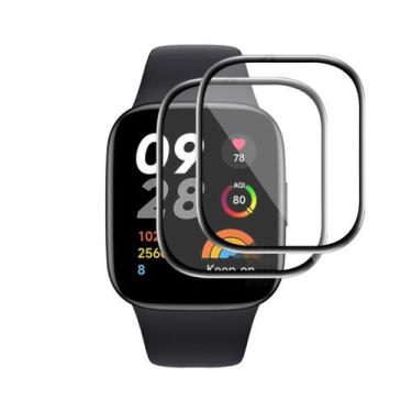 Imagem de Kit 2 Películas Silicone borda curva Para Redmi Watch 3 - Marca Compat