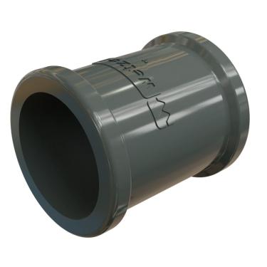 Imagem de Luva para Eletroduto S-R E015200020 Cinza 1 Conexão de Tubos Elétricos em Instalações Wetzel