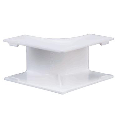 Imagem de Cotovelo Interno para Canaleta DXN11022 Linha Dexson para Cabeamento Branco Steck