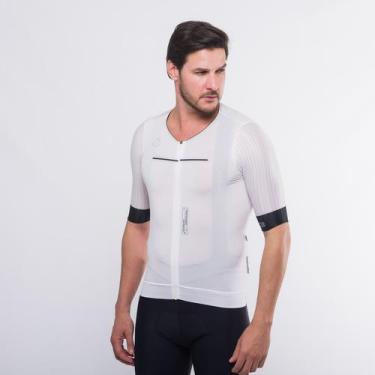 Imagem de Camisa Ciclismo Márcio May New Pro Branca, Branco, 4G