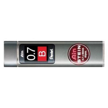 Imagem de Pentel -grafite Ain Stein 0,7mm B -tubo Com 40 Grafites