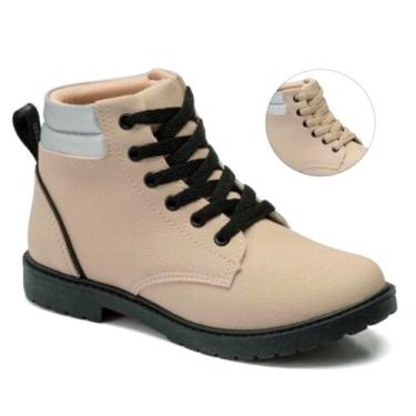 Imagem de Bota Infantil Klin Rock 154 Rosa/Preto/Prata, 30