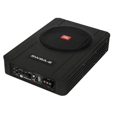 Imagem de Caixa Ativa Subwoofer JBL Selenium Slim SW8A-S 8 Polegadas 100W RMS Graves Intensos Compacta
