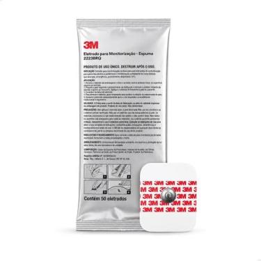 Imagem de Eletrodo Ecg 3m Adulto Monitor Cardíaco 50 Unidades 2223brq