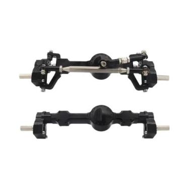 Imagem de Conjunto De Eixos Dianteiro E Traseiro CNC De Metal Escala 1/12 Para U