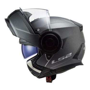 Imagem de Capacete LS2 Scope Monocolor Titanium Fosco, 56, Titanium Fosco