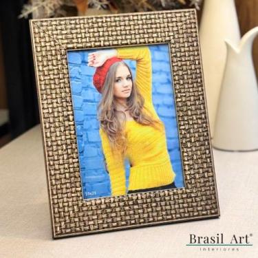 Imagem de Porta Retrato Rústico 15x21cm - BRASIL ART LTDA