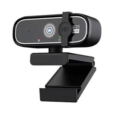 Imagem de Webcam USB 1080P Com Microfone E Tripé Com Foco Automático Para Laptop