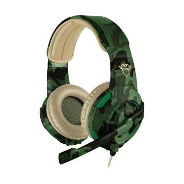 Imagem de Headset Gamer Trust GXT Radius Jungle Camo com fio - Multiplataforma-Unissex