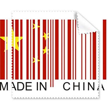 Imagem de Limpeza de óculos de limpeza chinesa Nacional de código de barras da China, 5 peças