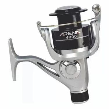 Imagem de Molinete Pesca Marine Sports Arena 4000 Fricção Traseira 5.2:1