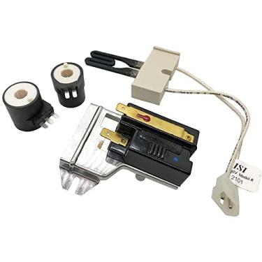 Imagem de Edgewater Parts Kit de bobinas de válvula de gás e sensor de chama compatível com Whirlpool, Kenmore, Maytag, Frigidaire 338906 279834 SECADOR A GÁS Modelo # (MDG, SDG, LDG, LGR, MDE, LG5)