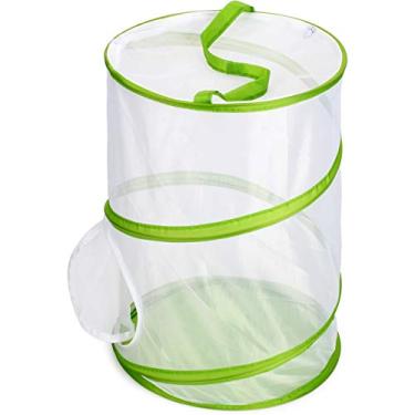 Imagem de RESTCLOUD Habitat grande de borboleta de 50,8 cm, gaiola de inseto dobrável gigante, terrário, 30,5 cm x 50,8 cm de altura (30,5 cm x 50,8 cm)