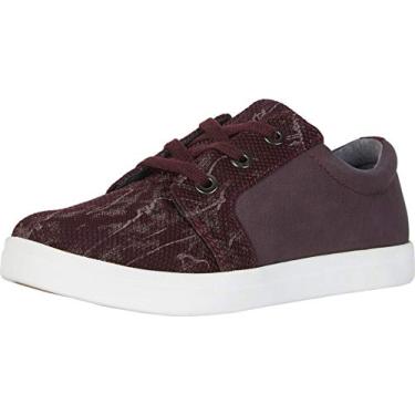 Imagem de Drew Mocassins Femininos Moonwalk 14100 Couro / Malha, Borgonha, 8