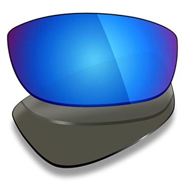 Imagem de Mryok Lentes de reposição polarizadas para Arnette Sawbuck AN4154-64 mm - Ice Blue