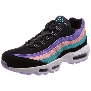 Imagem de Nike T nis masculino Air Max 95 Day Preto/Branco/Hyper Jade BQ9131-001 (tamanho: 38)