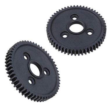 Imagem de Hobbypark Metal Steel 3956 Spur Gear 54T-Tooth 0,8 Métrica Pitch Compatível com Traxxas Gear apto para 1/10 Traxxas Slash 4x4, Rustler 4x4 VXL, Stampede 4x4, Summit, E-Revo (2 peças)