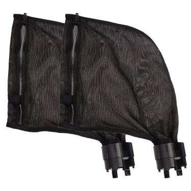 Imagem de Bolsa de reposição para zíper ATIE preta para Polaris 360 380 Black Max, limpador de piscina TR35P bolsa com zíper para todos os fins 9-100-1022