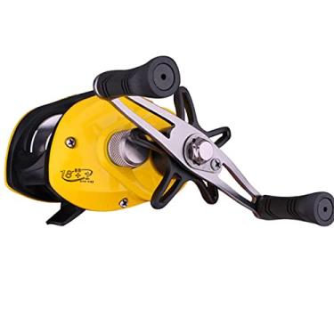 Imagem de Almencla NC 7.2: 1 carretel de pesca carretel de isca de alta velocidade com taxa de engrenagem 18+1BB até 8 kg de freio magnético de 10 níveis para água salgada doce - canhoto