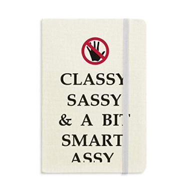 Imagem de Caderno clássico Sassy Bit Smart Assy Design secreto para diário A5
