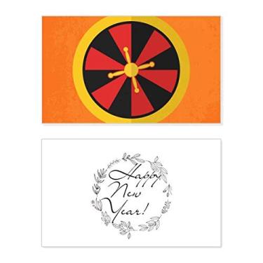 Imagem de Elemento toca-discos Ilustração Ano Novo Festival Cartão Bless Mensagem presente