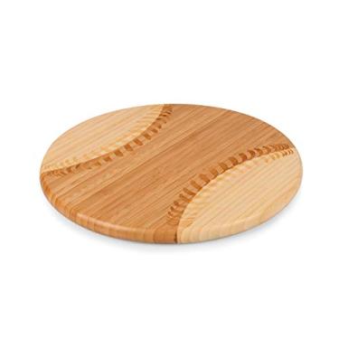 Imagem de TOSCANA - a Picnic Time Brand Homerun! Tábua de corte de bambu de 30,5 cm