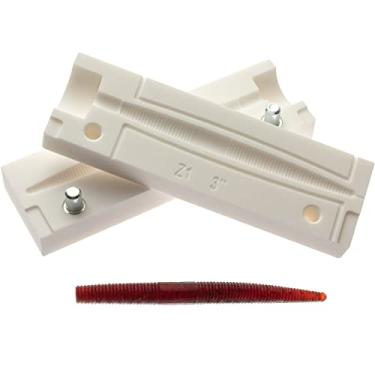 Imagem de Autêntico artesanal Senko Worm Isca Forma 3 polegadas Plástico macio Faça você mesmo