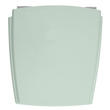 Imagem de Assento Sanitário Nuage Verde Água Tampa para Vaso Incepa de Madeira Laqueada