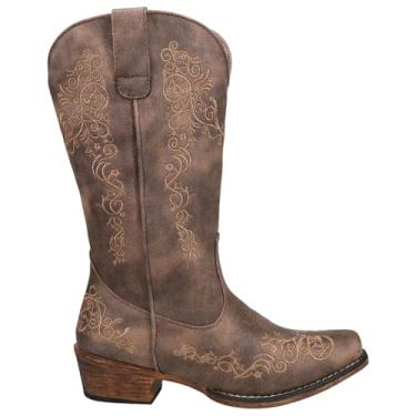 Imagem de ROPER Bota feminina Riley Scroll, Marrom, 37