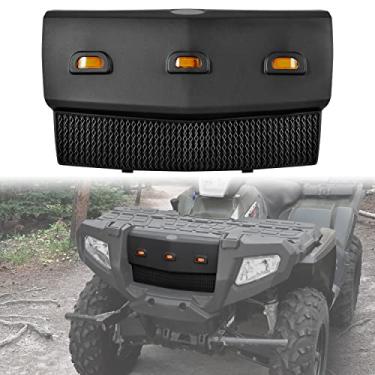 Imagem de Para-choque de painel frontal para Polaris Sportsman 400 450 500 600 700 800 X2 05-10, placa de cobertura de para-choque dianteiro SAUTVS para Polaris Sportsman 400 450 500 600 700 800 X2 2005-2010 acessórios, substituição # 5433 5357-070
