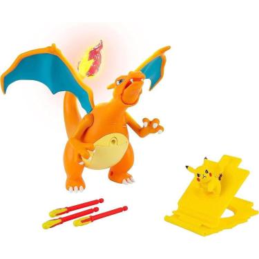 Imagem de Pokemon Figura Charizard Chama E Voo Pikachu - Sunny 3296
