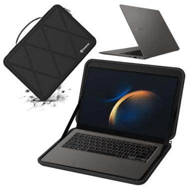 Imagem de Smatree Capa protetora rígida de EVA compatível com bolsa para notebook Samsung Galaxy Book4/Galaxy Book3 de 15,6 polegadas (X8273)