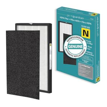 Imagem de Germ Guardian FLT5600 Filtro de substituição para purificador de ar genuíno HEPA com camada de carvão ativado para purificador GermGuardian AC5600