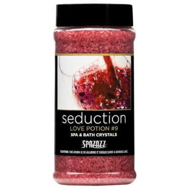 Imagem de Spazazz SPZ-505 Conjunto de minerais de banho de cristais The Mood, 505 ml, Love Potion Nº 9 Seduction